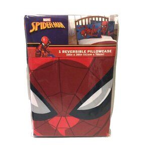 Marvel Spiderman Reversible Pillowcase 100% Polyester 20" x 30"